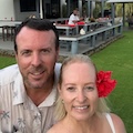 Kathryn and Rod of Aroha Taveuni Resort